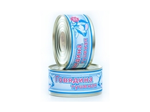Говядина тушеная в/с ГОСТ 5284-84 325 г. (Росрезерв) МПК "Селятино"
